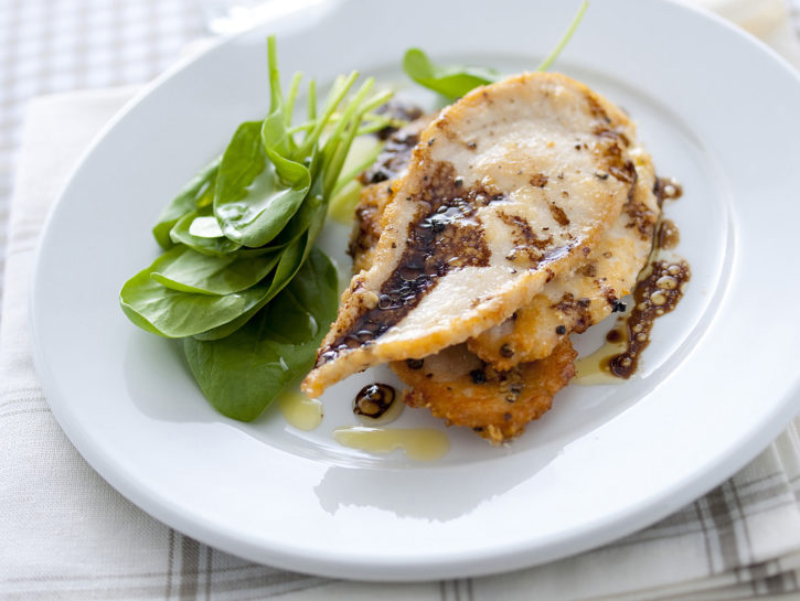Fettine di pollo al parmigiano reggiano