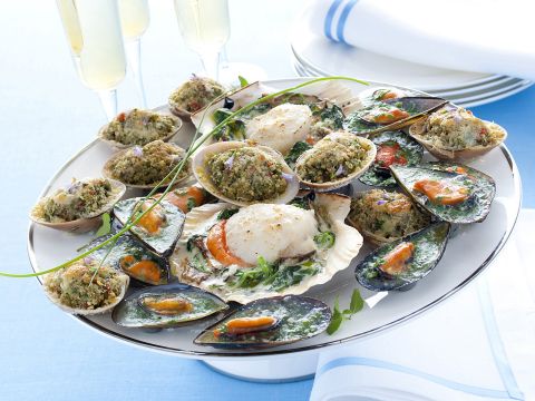 Frutti di mare gratinati