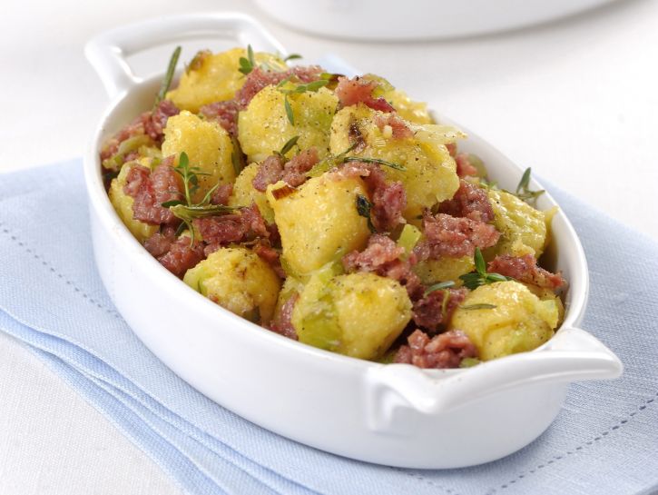 Gnocchetti di polenta e verza agli aromi