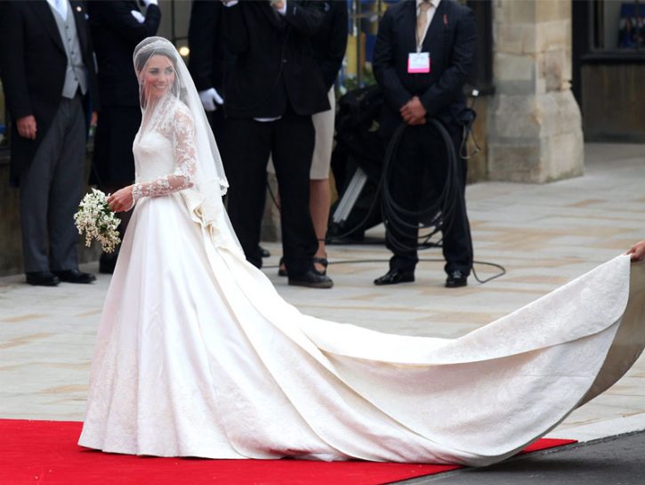 Kate Middleton, sposa reale