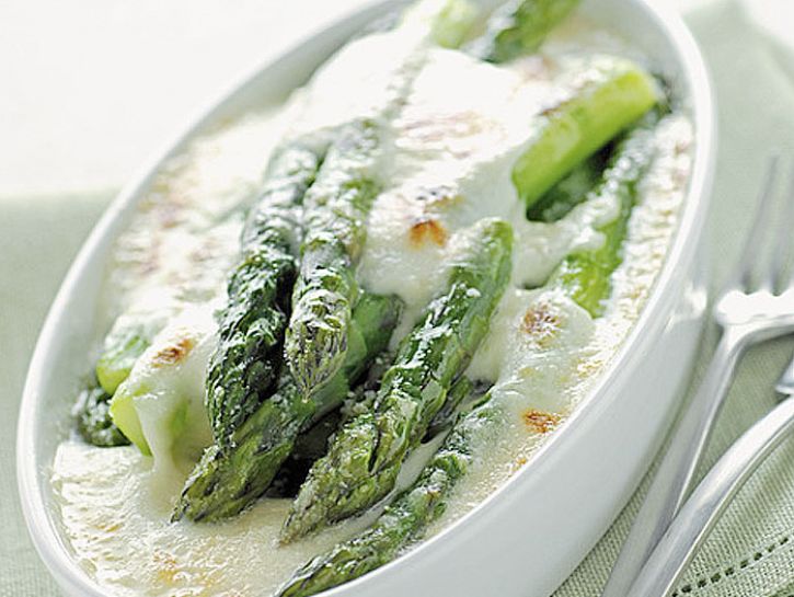 Asparagi al gratin