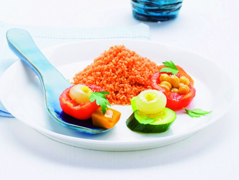 cous-cous-al-pomodoro-con-verdure ricetta