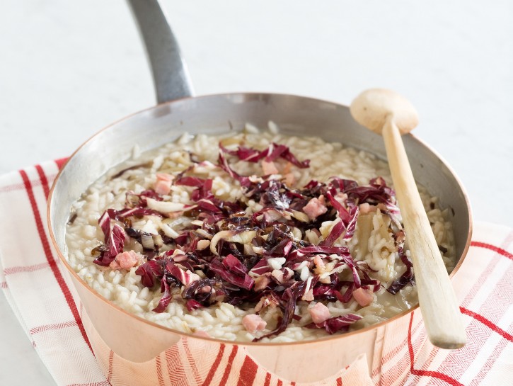 risotto-con-radicchio-trevigiano foto