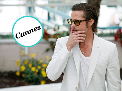 Brad Pitt arriva a Cannes 2011