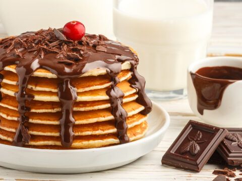 Pancakes al cioccolato