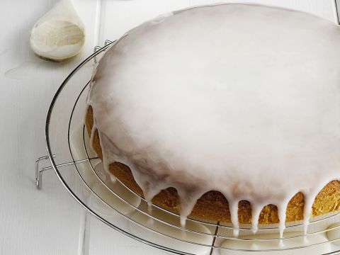 Glassa di zucchero bianca e ghiaccia reale