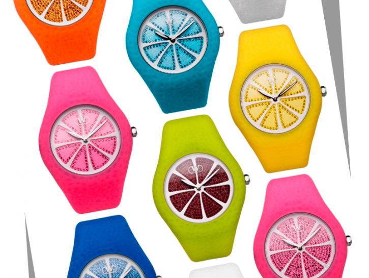 Wintex, l'orologio dai colori vitaminici