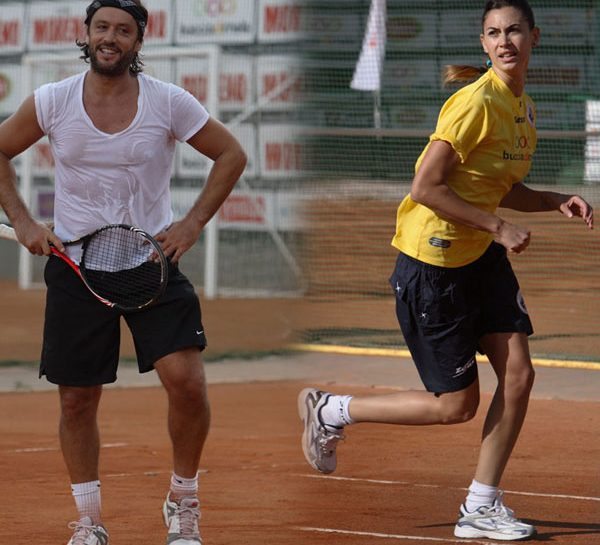 Anche i vip giocano a tennis