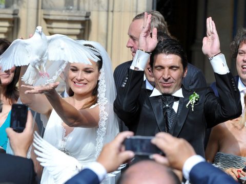 Buffon e Seredova, le foto del matrimonio