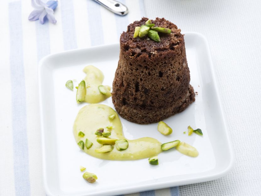 sformatini-con-crema-inglese-al-pistacchio preparazione