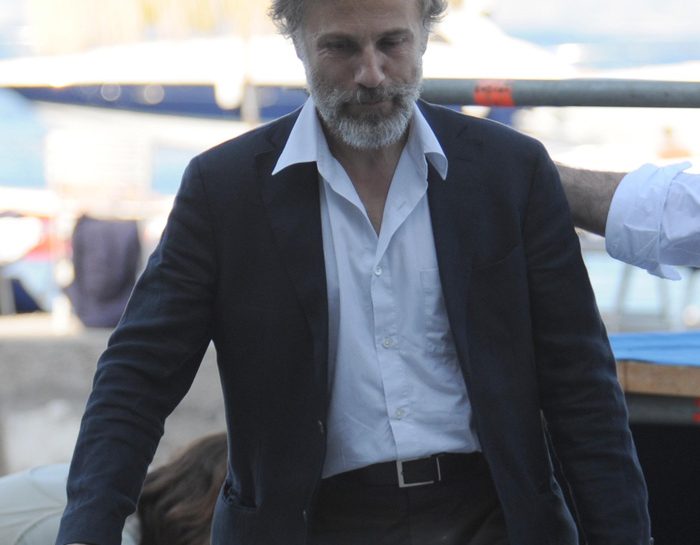 Christoph Waltz in Italia