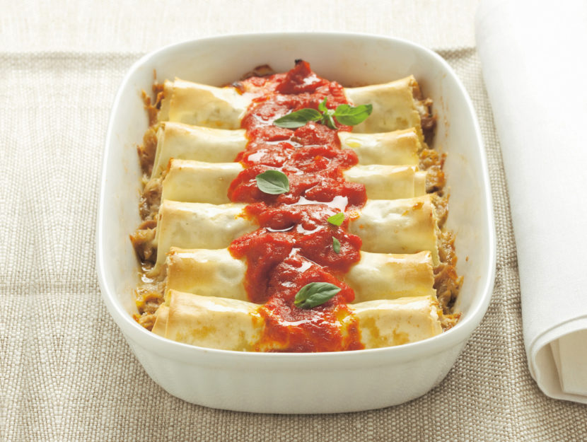 cannelloni-ripieni-di-tonno-e-mozzarella preparazione