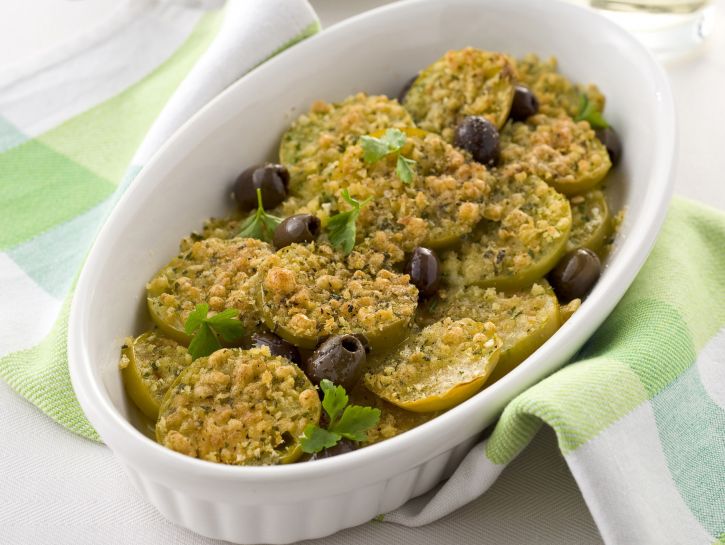 Ricetta Pomodori verdi gratinati - Donna Moderna