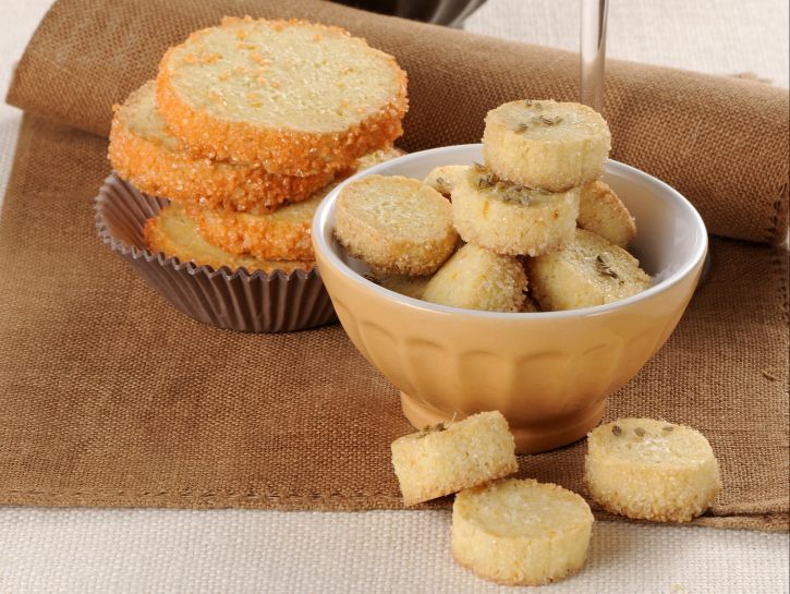 Biscotti sablé all'anice