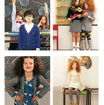 Moda bambini, in classe con stile