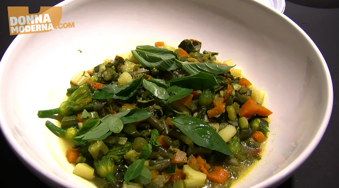 Schermata Zuppetta di fiori di zucca