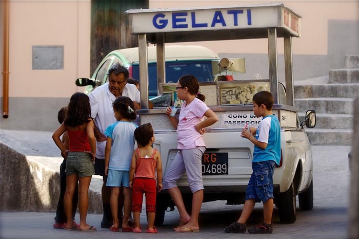 Modica città di gelati e granite
