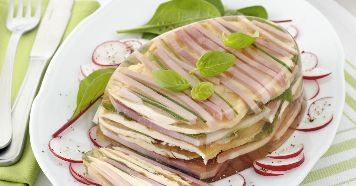 Ricetta Aspic Di Pollo E Prosciutto Cotto Donna Moderna