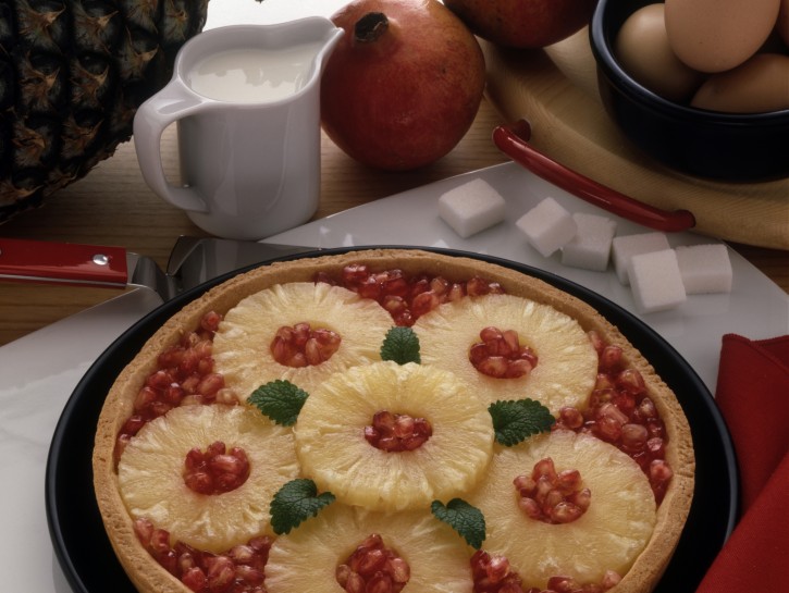 Crostata all'ananas