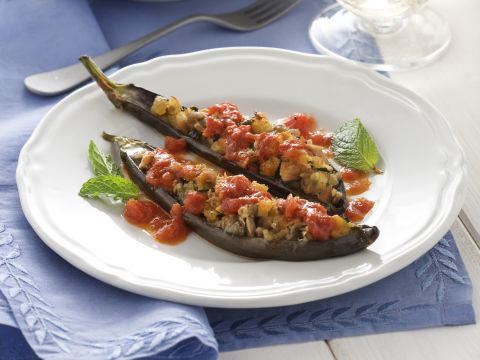 Melanzane ripiene di tonno alla siciliana
