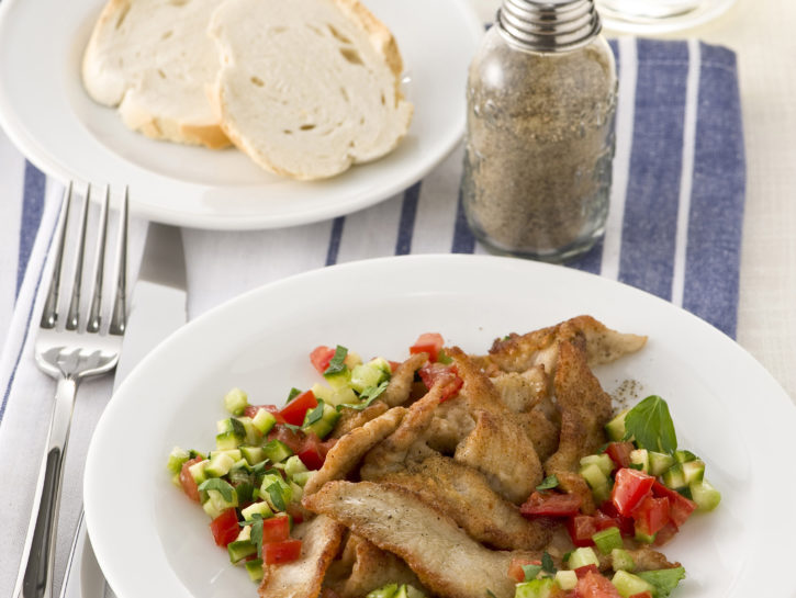 Straccetti di vitello con verdurine