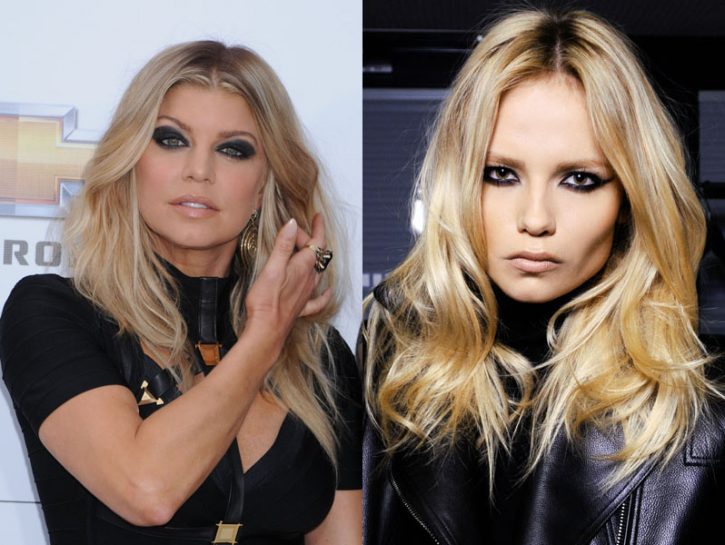 Fergie, intensa e grintosa