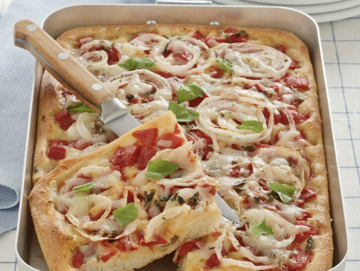 Pizza alle cipolle