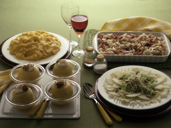 Coniglio con salsiccia