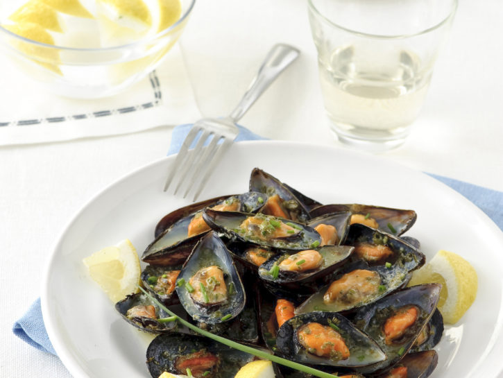 Cozze gratinate alla francese