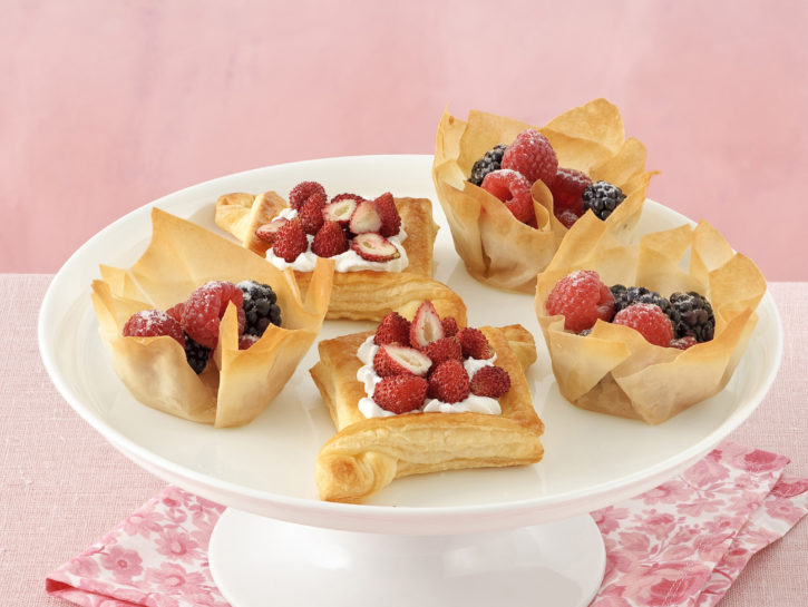 Girandole di pasta sfoglia