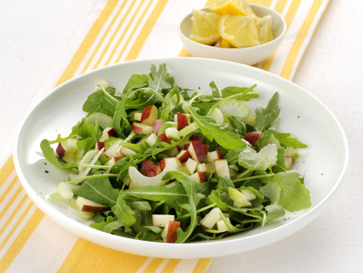 Insalata di rucola e mele