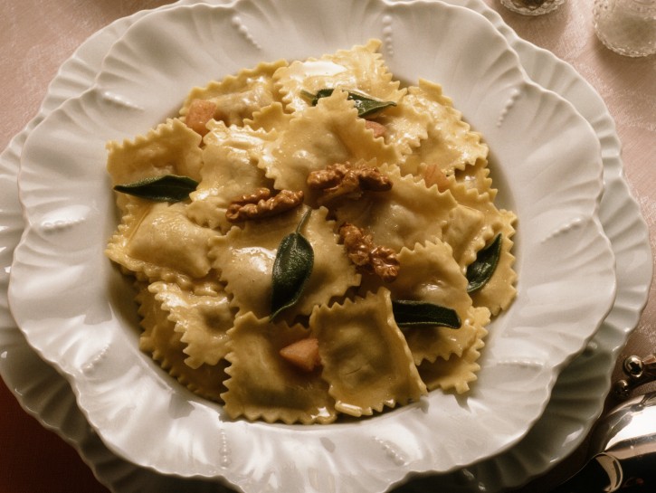 Ravioli di mele cotogne