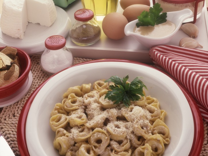 Tortelli al salmone