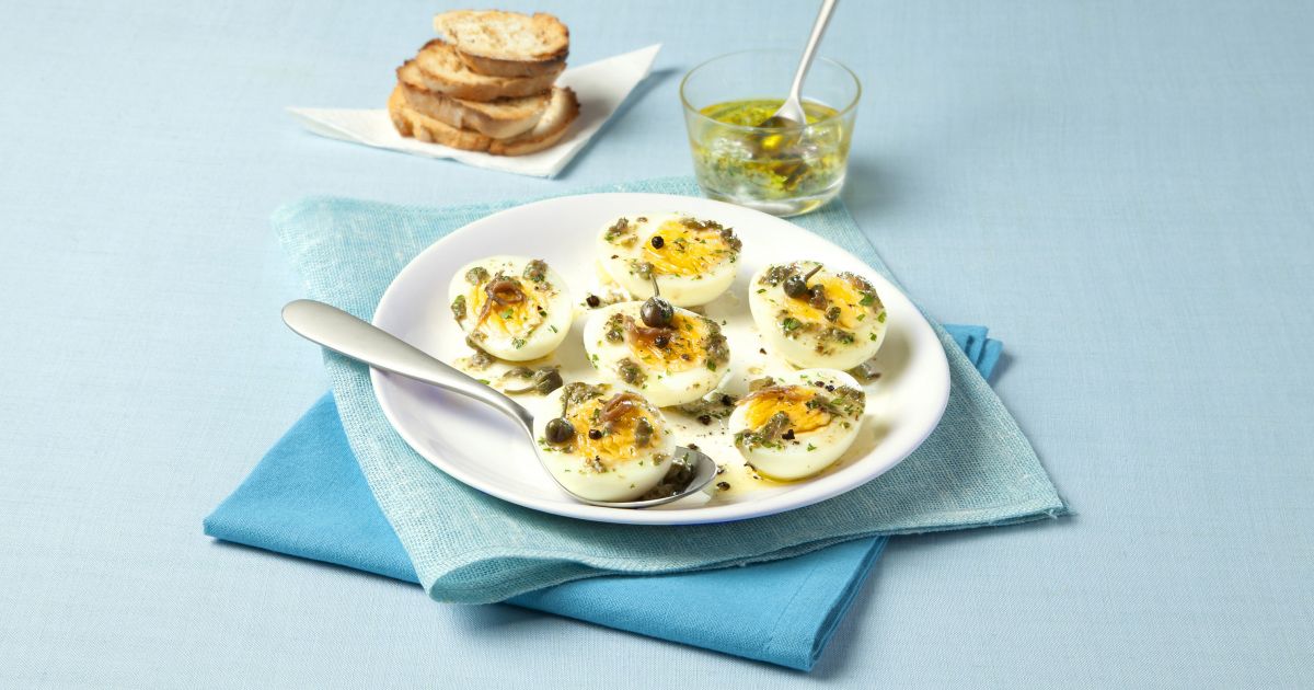Ricetta Uova Sode Con Capperi E Acciuga Donna Moderna