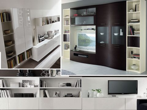 Strutture di design per tv e hi-fi