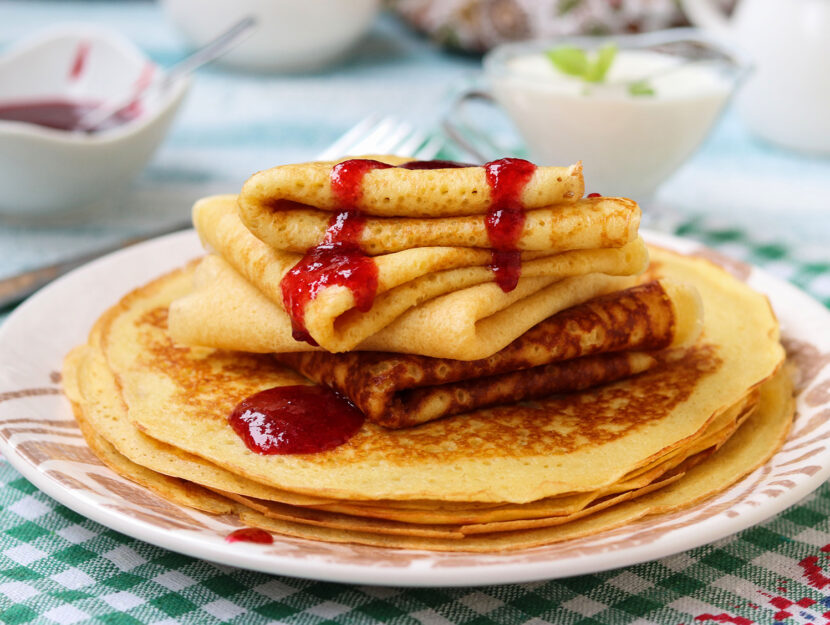 Crepes alla marmellata