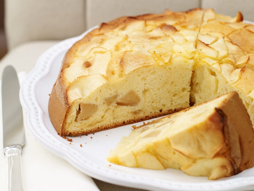 Torta di mele e yogurt