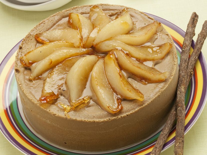 semifreddo-con-pere-e-liquirizia preparazione
