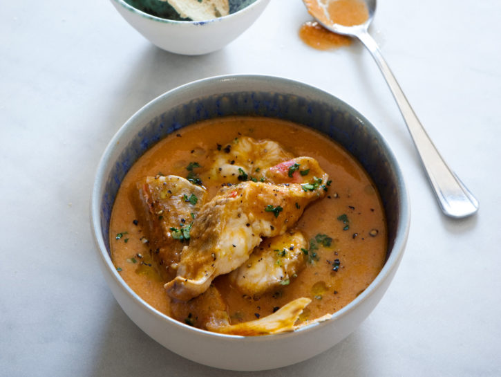 Zuppa di pesce capone