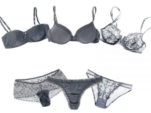 La lingerie ama il grigio