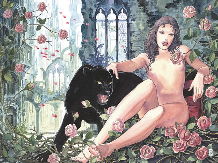 L'arte erotica di Milo Manara in mostra a Siena