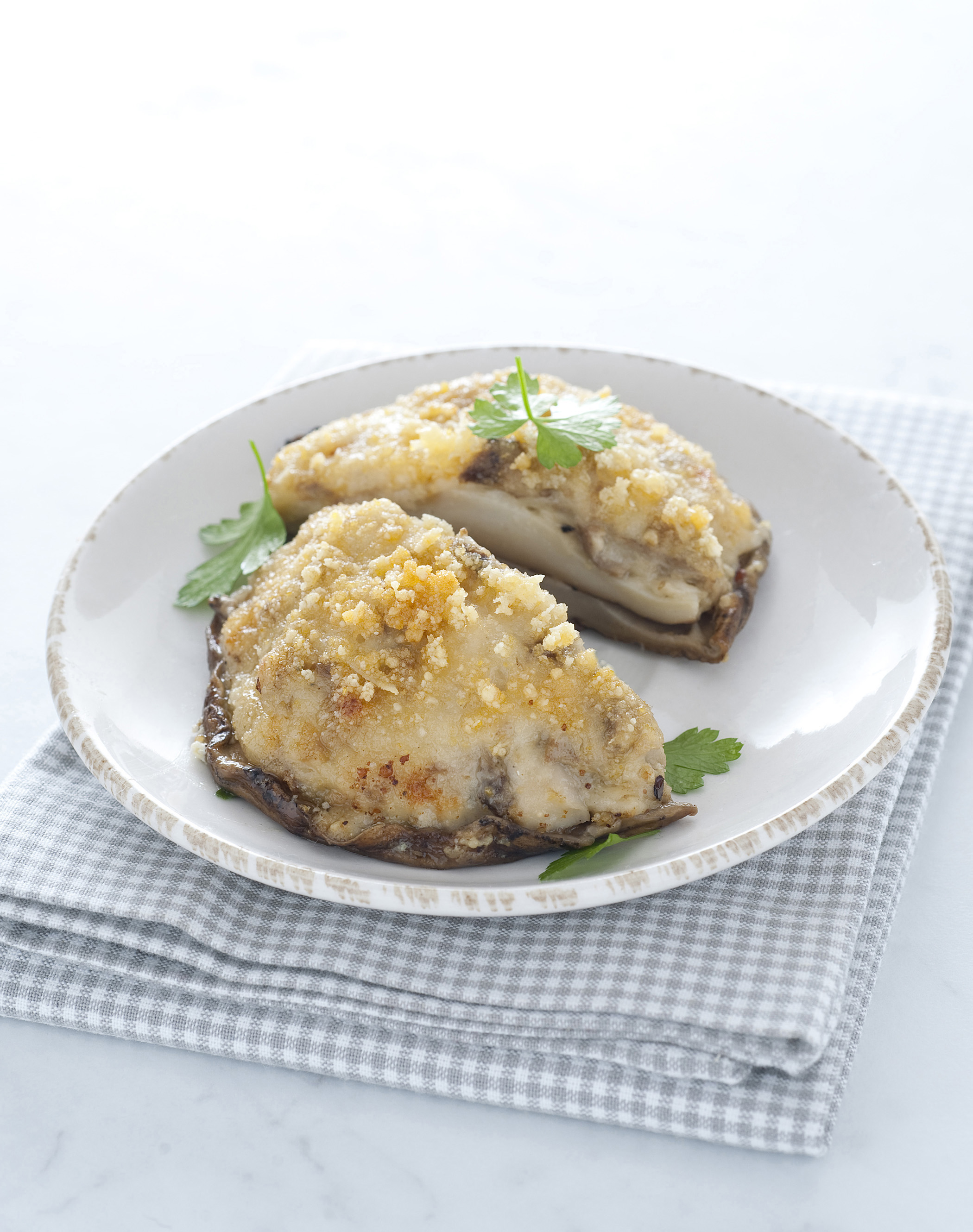 Ricetta Funghi porcini gratinati in forno Donna Moderna