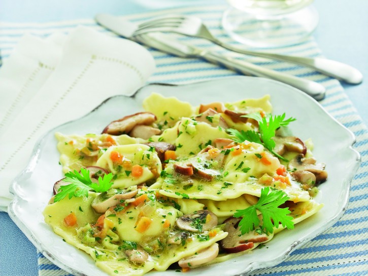 Ravioli di patate al rosmarino