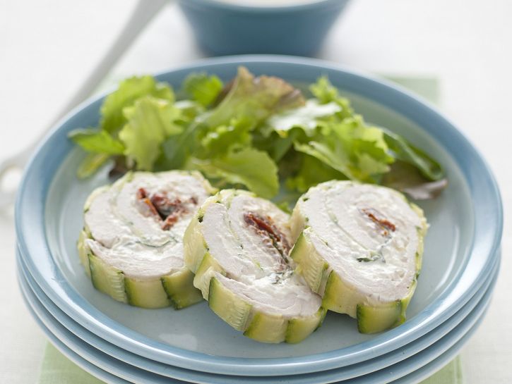 rotelle-di-pollo-cremose-alle-zucchine immagine