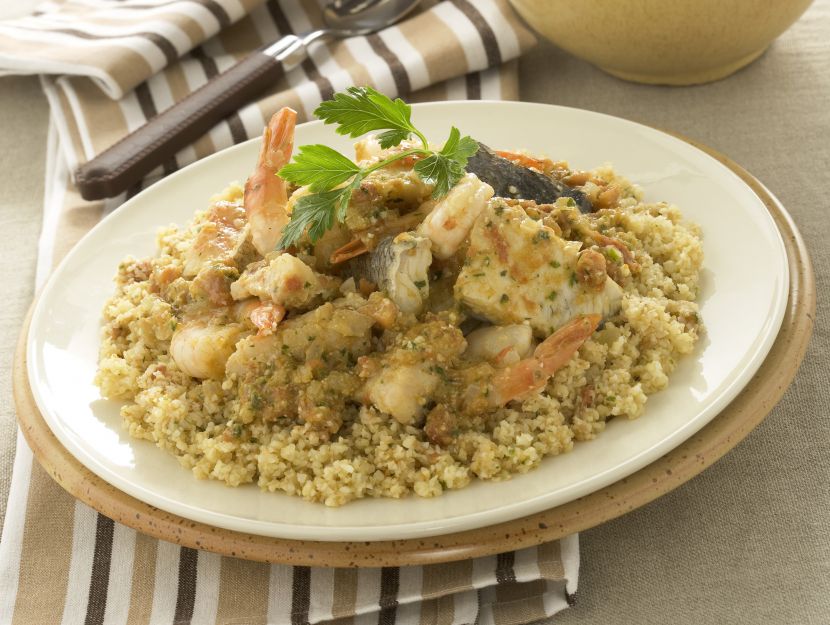 cous-cous-con-zuppa-di-pesce preparazione