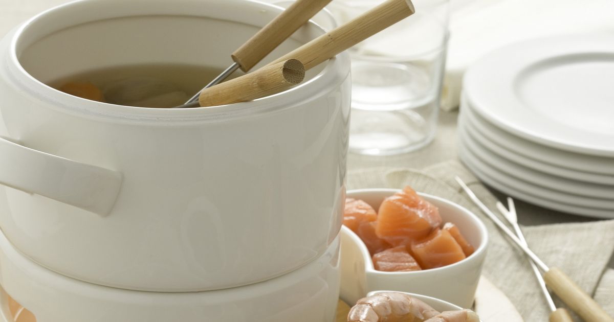Ricetta Fondue chinoise di mare Donna Moderna