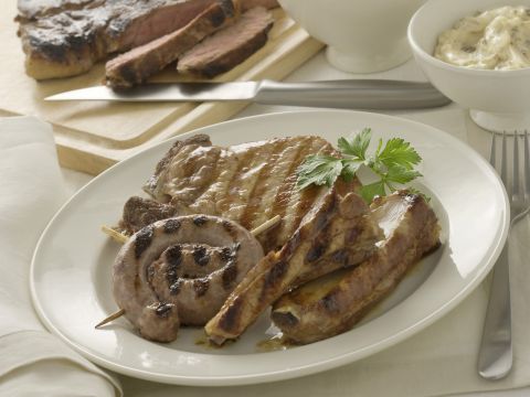 Grigliata di carni miste al forno