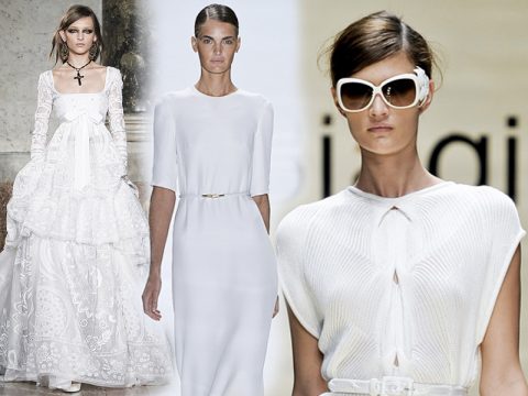 Moda in bianco