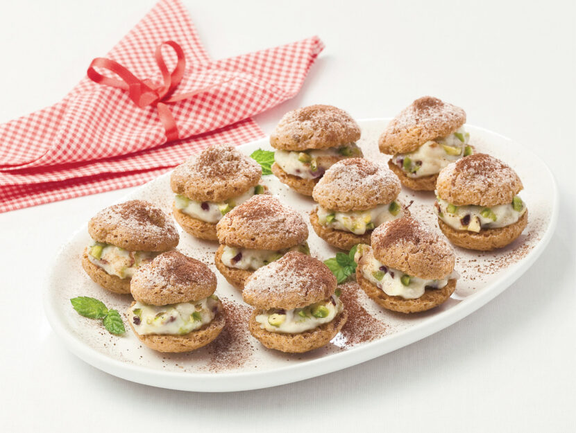 Amaretti farciti con mascarpone