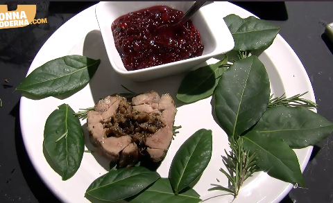 Filetto di maiale alle prugne